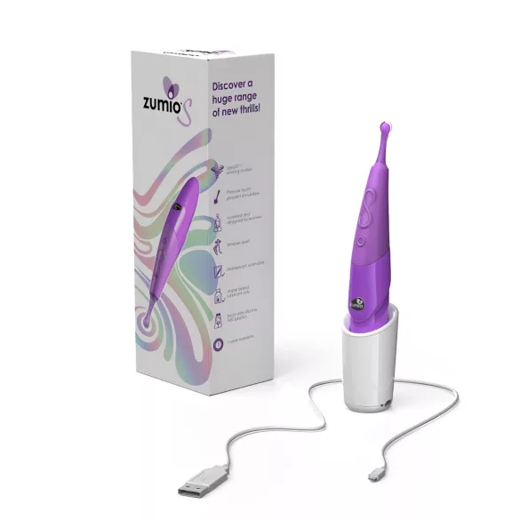 Zumio Soft - vibrator clitoridian cu acumulator - mov