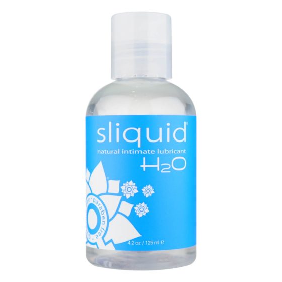 Sliquid H2O - Lubrifiant pe bază de apă pentru piele sensibilă (125ml)