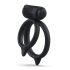 B SWISH Bcharmed DUO - inel vibrator pentru cupluri (negru)
