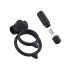 B SWISH Bcharmed DUO - inel vibrator pentru cupluri (negru)