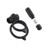 B SWISH Bcharmed DUO - inel vibratoare penis - silicon negru