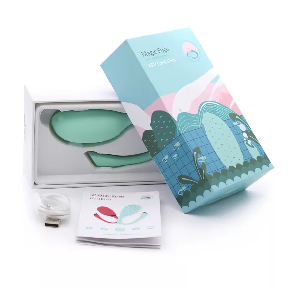 Magic Motion Fugu - ou vibrator inteligent purtabil (verde)