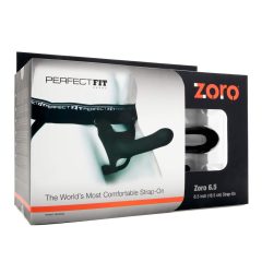 Perfect Fit ZORO 6.5 - dildo de prindere (16,5cm) - negru