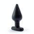 Screaming Plug XL - vibrator anal - mărime XL - silicon negru