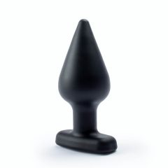   Screaming Plug XL - Vibrator anal cu acumulator și radio (negru)