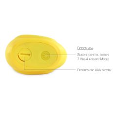   My Duckie Classic 2.0 - vibrator de clitoris impermeabil sub forma de rață jucausă (galben)