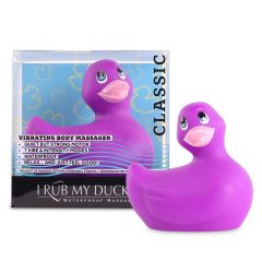   My Duckie Classic 2.0 - vibrator de clitorid rezistent la apa, în formă de rață jucăușă (mov)
