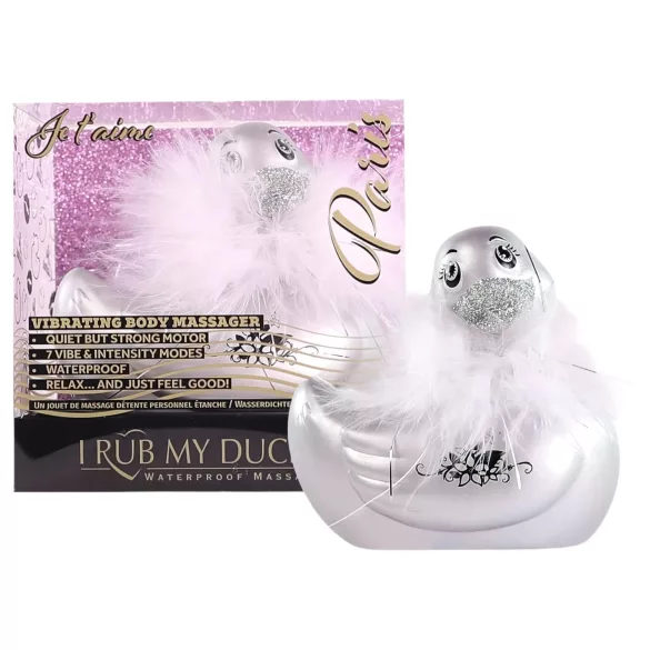 My Duckie Paris 2.0 - vibrator clitoridian - argintiu