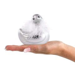   My Duckie Paris 2.0 - rață jucăușă cu vibrator pentru clitoris rezistent la apă (argintiu)