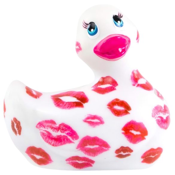 My Duckie Romance 2.0 - vibrator clitoridian rezistent la apă (alb-roz)