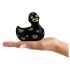 My Duckie Romance 2.0 - Vibrator clitoridian negru-auriu