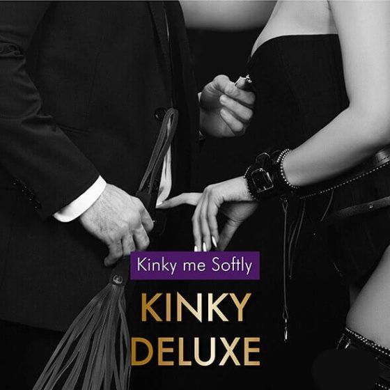 RS Soiree Kinky Me Softly - Set de legături BDSM - negru (7 piese)
