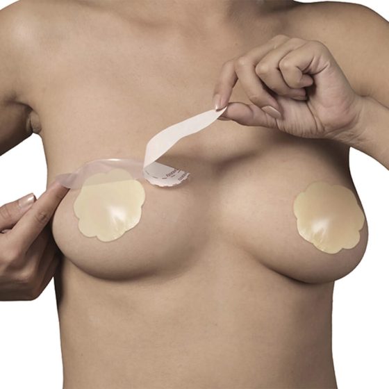 Bye Bra D-F - plasture de ridicare a sânului invizibil - nud (3 perechi)