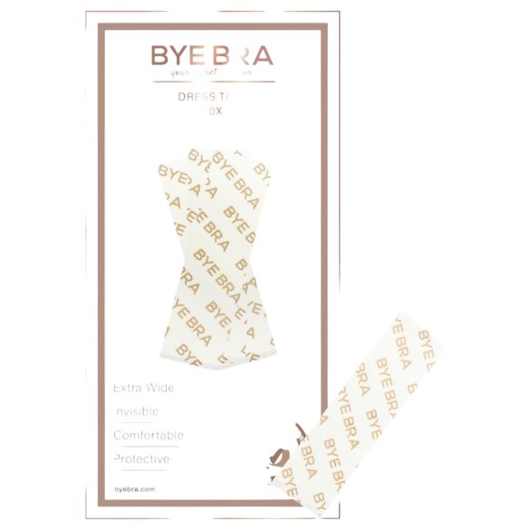 Bye Bra - bandă dublu adezivă pentru haine - 20 bucăți
