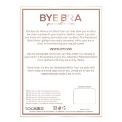   Bye Bra - pernă de ridicare a sânilor impermeabilă (transparentă)