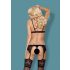 Obsessive 810-SEG-1 - set lenjerie din dantelă (negru) - L/XL