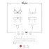 Obsessive - set lenjerie sexy brodată - dantelă neagră