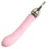 ZALO Courage Heating - vibrator luxos pentru punctul G, reîncărcabil, roz