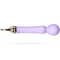  ZALO Confidence - Vibrator de masaj de lux reîncărcabil (violet)