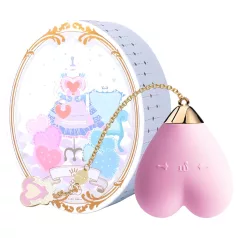   ZALO Baby Heart - vibrator clitoridian controlat prin aplicație (viola)