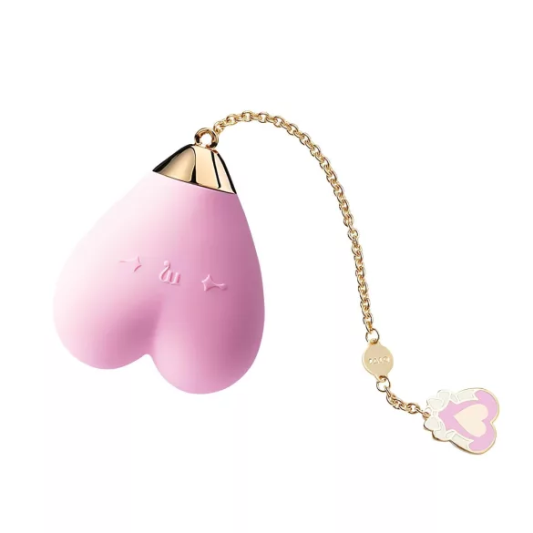 ZALO Baby Heart - vibrator clitoridian controlat prin aplicație (viola)