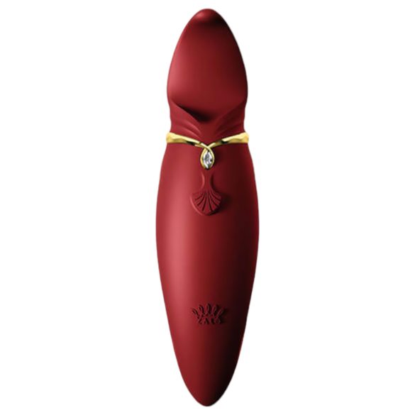 ZALO Hero - vibrator clitoridian reîncărcabil, waterproof - roșu