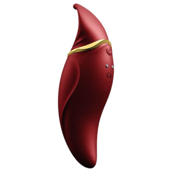 ZALO Hero - vibrator pentru clitoris, cu baterie, rezistent la apă (roșu)