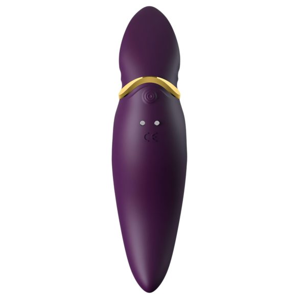 ZALO Hero - vibrator clitoral cu acumulator, rezistent la apă - mov
