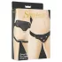 Sportsheets Plus Size - chiloți pentru aplicații strap-on (negru)
