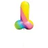 Rainbow Cock Pop - acadea în formă de penis (85g) - aromă de fructe