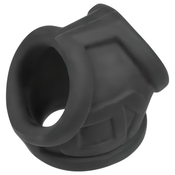 OXBALLS Oxsling - Inel Extensibil pentru Penis și Testicule (negru)