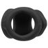 OXBALLS Oxsling - Inel Extensibil pentru Penis și Testicule (negru)