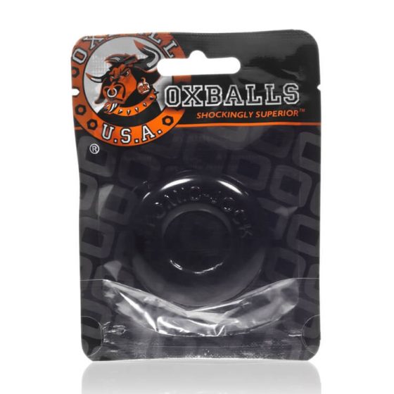 OXBALLS Donut 2 - inel de penis extra puternic (negru)