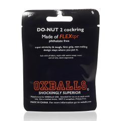  OXBALLS Donut 2 - inel pentru penis extra puternic (translucid)
