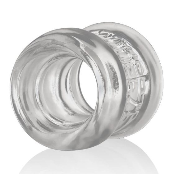 OXBALLS Squeeze - inel si extensor pentru testicule (transparent)