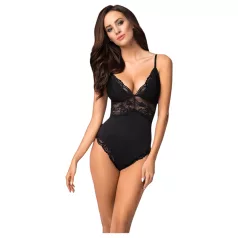 Obsessive - body sexy din dantelă - negru - L/XL