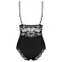 Obsessive - body sexy din dantelă - negru - L/XL