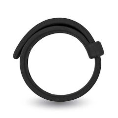   Velv'Or Jason - inel de penis ajustabil, din silicon (negru)