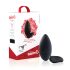 Chiloți Strigători - vibrator pentru clitoris cu baterie și radio (negru)