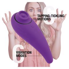   FEELZTOYS Femmegasm - vibrator vaginal și clitoridian rezistent la apă (violet)