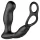 Nexus Revo - vibrator prostată rotativ cu inel - silicon negru