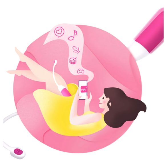 Magic Motion Vini - ou vibrator smart cu acumulator - portocaliu