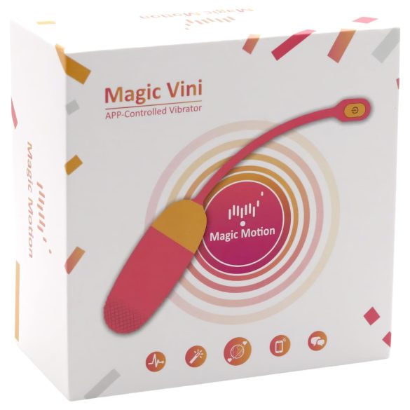 Magic Motion Vini - ou vibrator smart cu acumulator - portocaliu