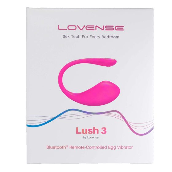 LOVENSE Lush 3 - ou vibratoare inteligent (roz)