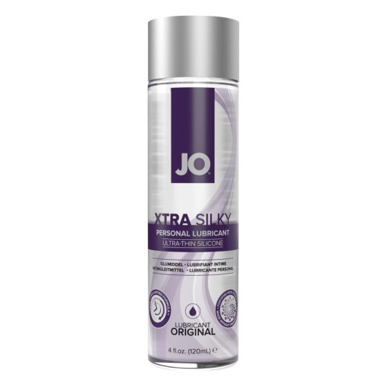 System JO Xtra Silky - lubrifiant siliconic cu vitamina E (120ml)