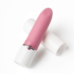   Magic Motion Lotos - vibrator mini inteligent în formă de ruj (roz) cu acumulator
