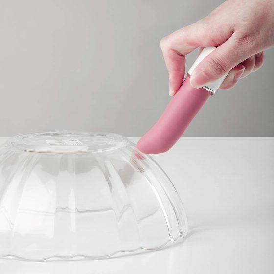 Magic Motion Lotos - vibrator mini inteligent în formă de ruj (roz) cu acumulator