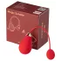 Magic Motion Sundae - ou vibrator purtabil controlat prin aplicație (roșu)