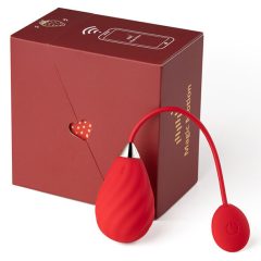   Magic Motion Sundae - ou inteligent, cu vibratii si baterie incorporată (roșu)