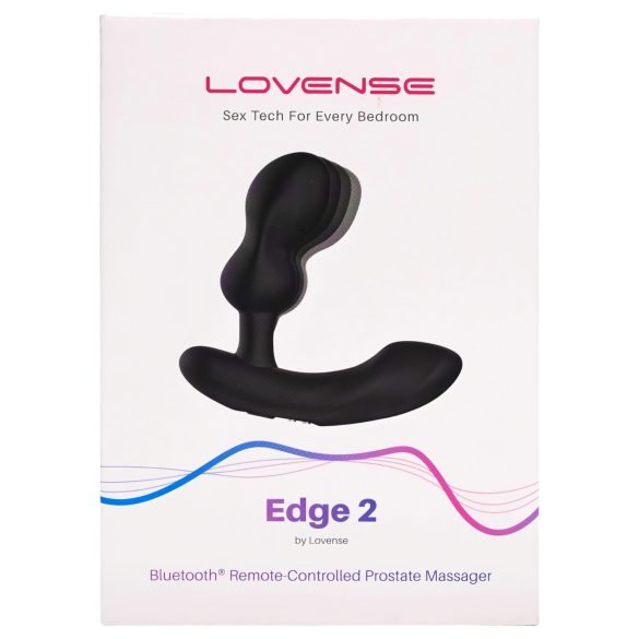 Lovense - vibrator prostate inteligent Edge 2 - negru